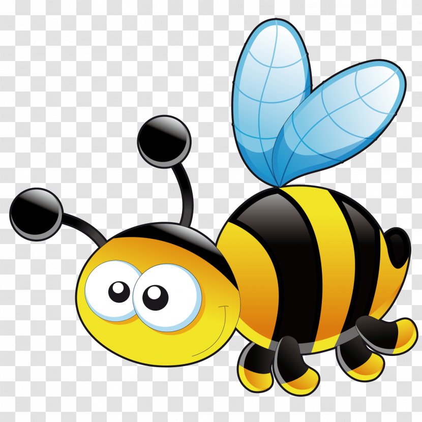 Bumblebee Honey Bee Clip Art - Technology - Cute Transparent PNG