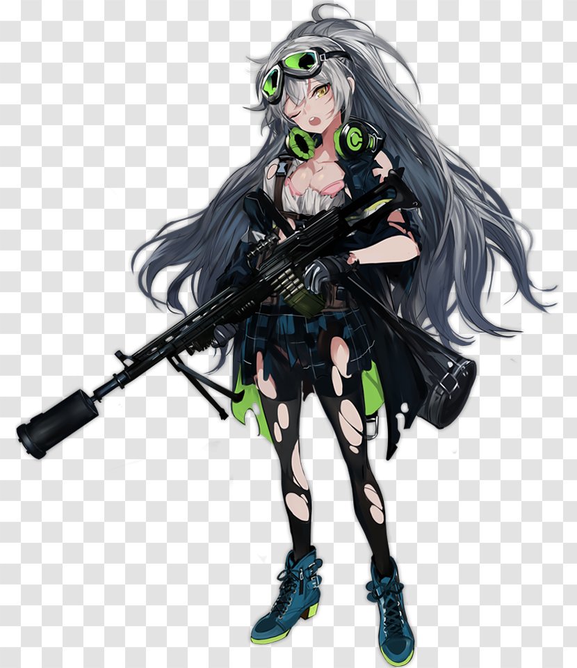 Girls' Frontline AEK-999 PK Machine Gun 6P62 - Flower Transparent PNG
