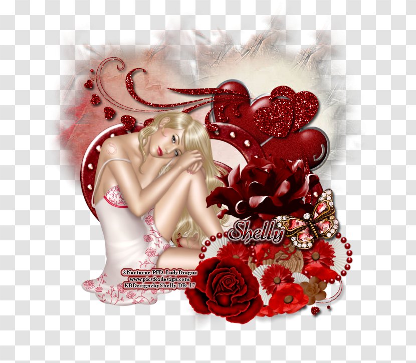 Love Valentine's Day Figurine - Heart Transparent PNG