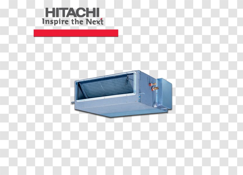 Variable Refrigerant Flow Air Conditioning Hitachi Conditioner System - Steel - Chilled Water Handler Transparent PNG