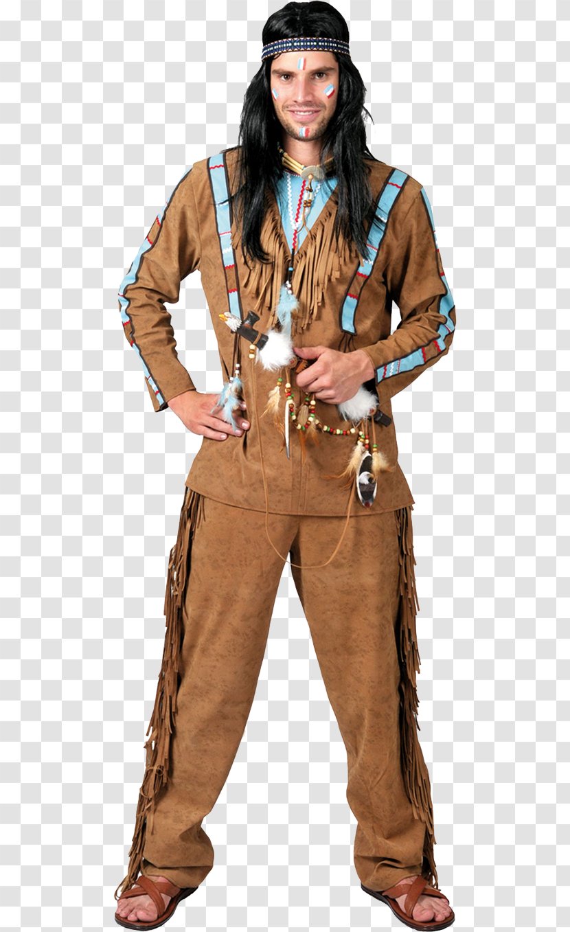 Costume Indigenous Peoples Of The Americas Pow Wow Sioux Pants - Headgear - Tribal Chief Transparent PNG