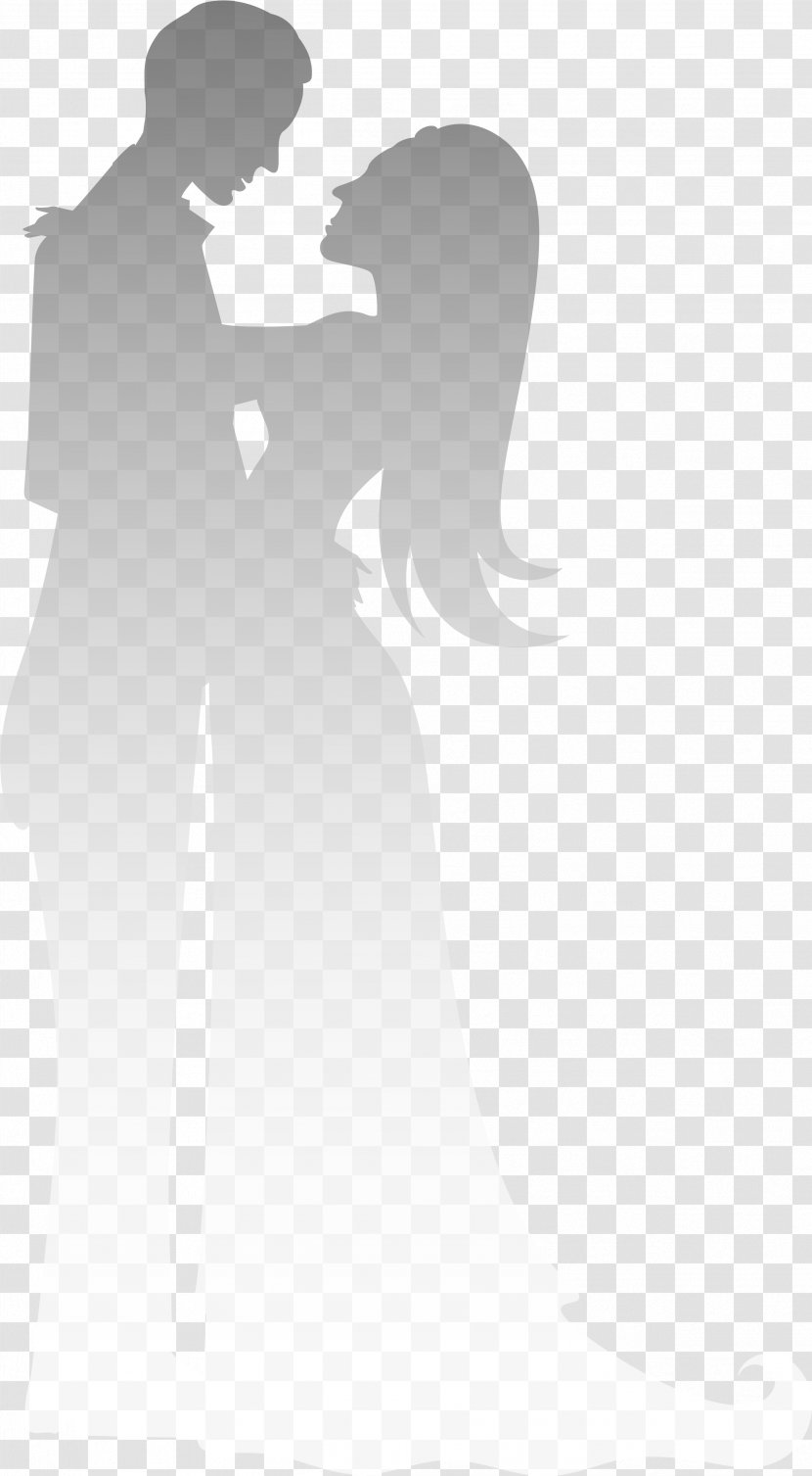 Black And White Significant Other Download - Monochrome Photography - Gray Fresh Couple Transparent PNG