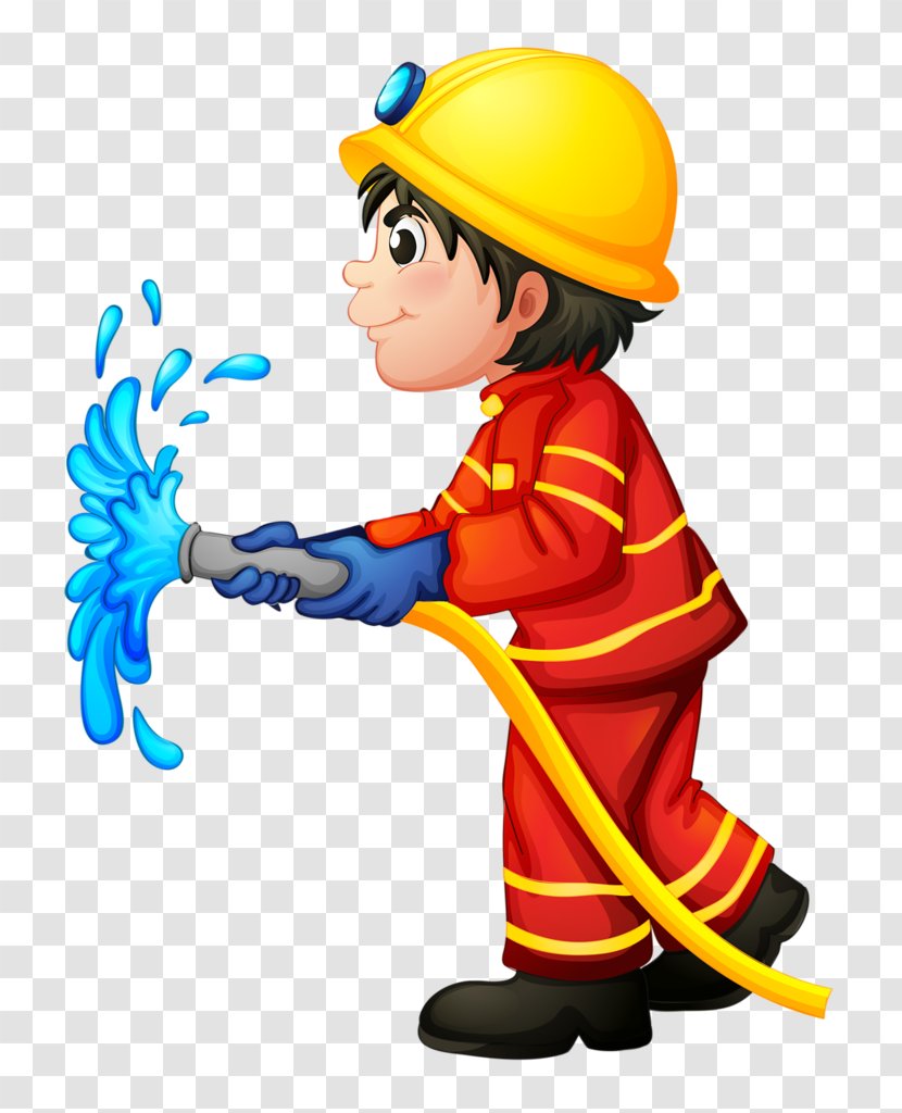 Firefighter Fire Station Department Hydrant Clip Art Transparent PNG