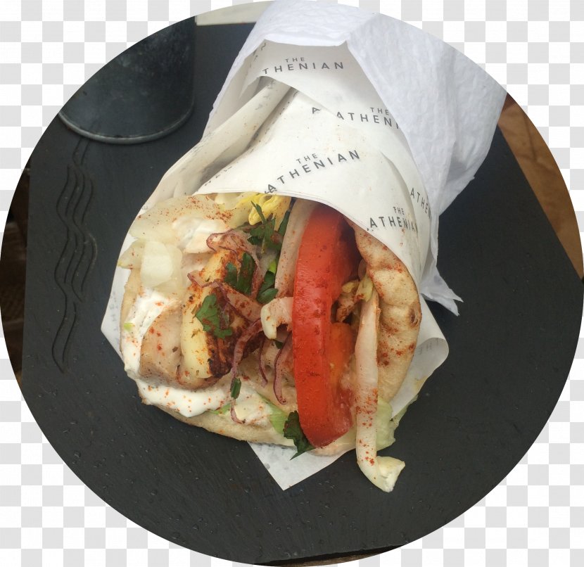 Gyro Street Food Wrap Shawarma Kebab - Recipe - Flatbread Transparent PNG