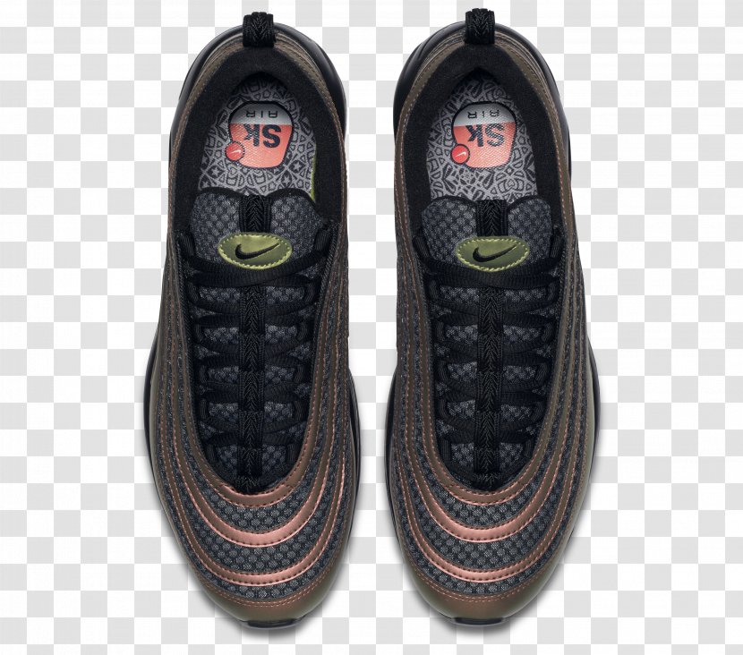 Nike Air Max 97 Sneakers Shoe - Watercolor Transparent PNG