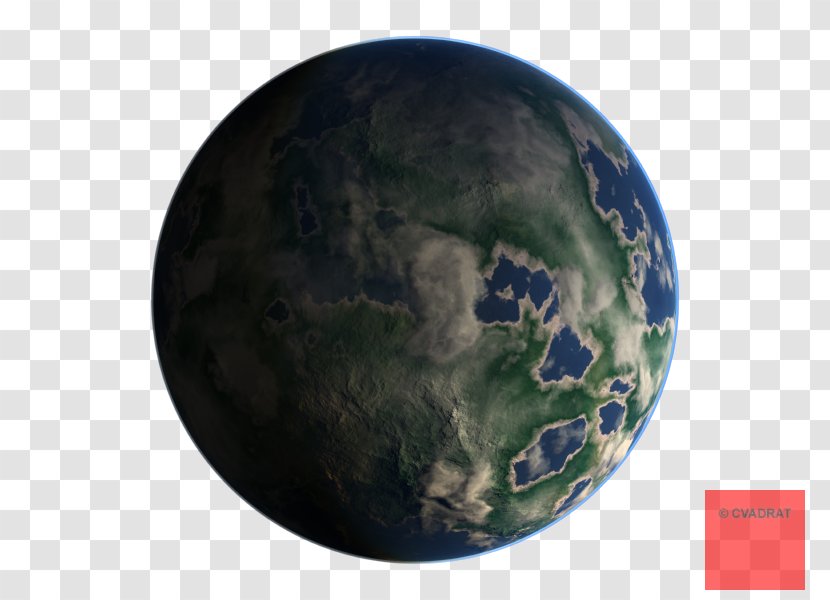 Earth Analog Planet Super-Earth Gliese 581g - Globe - Pluto Transparent PNG