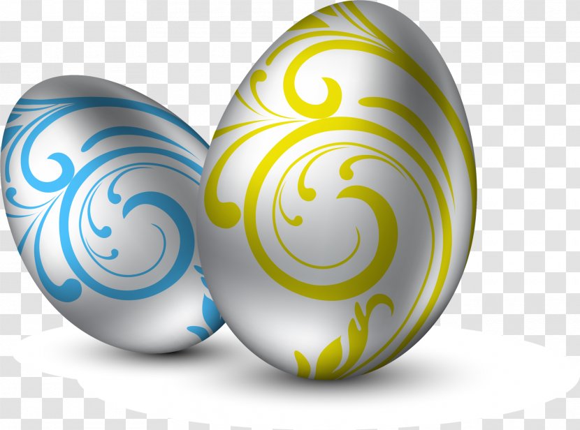 Easter - Sphere - With Colorful Eggs Transparent PNG