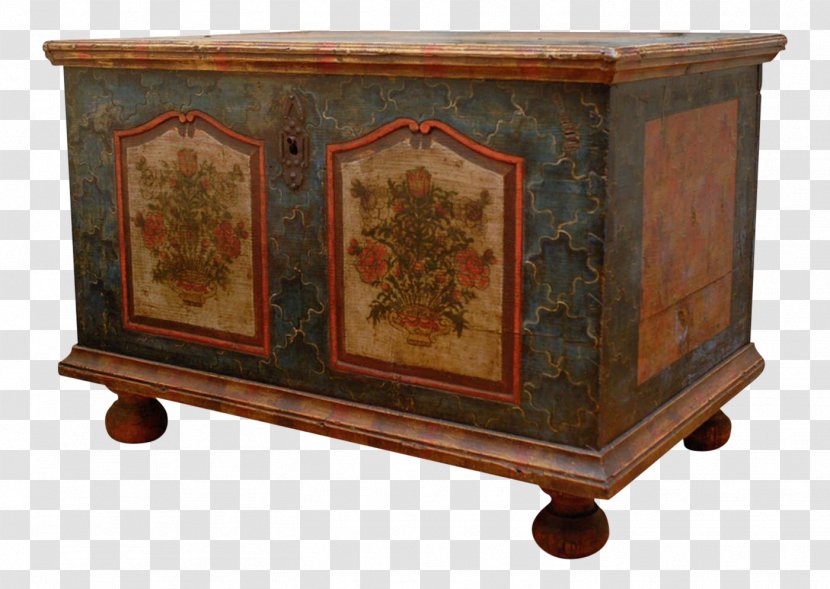 Drawer Barbecue Bedside Tables Cabinetry Commode - Tree - Exquisite Hand-painted Painting Transparent PNG