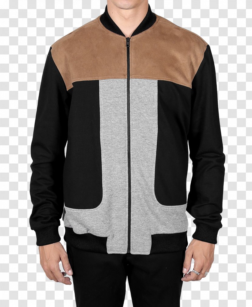 Leather Jacket T-shirt Flight Gilets - Clothing Transparent PNG