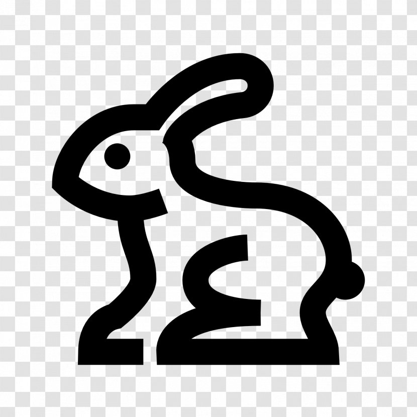 Easter Bunny Font - Symbol - Rabit Transparent PNG