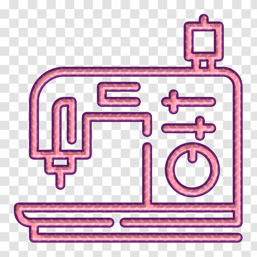 Labor Icon Sew Icon Sewing Machine Icon Transparent PNG