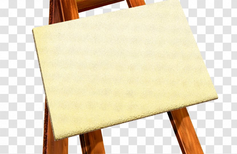 Wood Easel Drawing - The Stone Sketchpad Transparent PNG