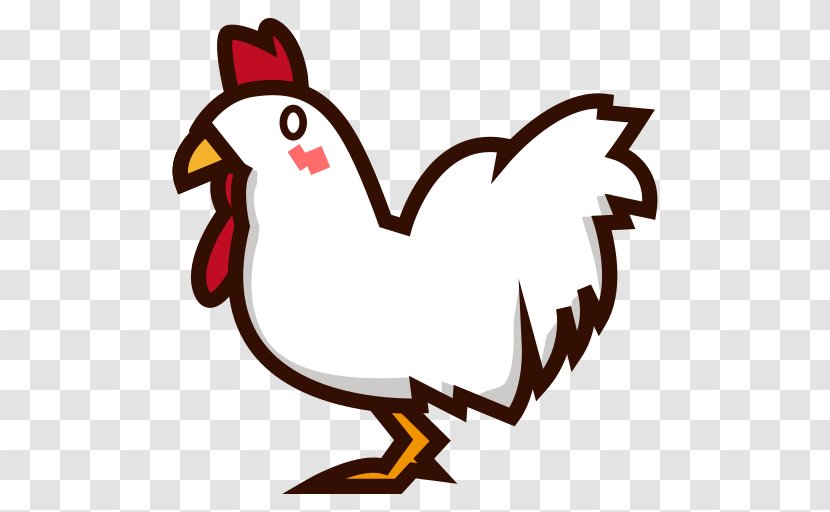 Rooster Chicken Emoji Wattle Clip Art - Email Transparent PNG