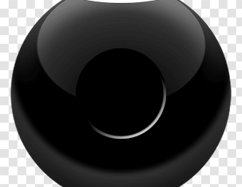 Product Design Font Black M - Sphere - Magic 8 Ball Transparent PNG
