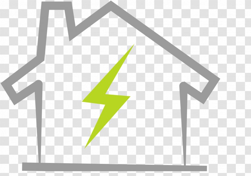 Electricity House Electric Current Home Automation Kits Renewable Energy - Sign Transparent PNG
