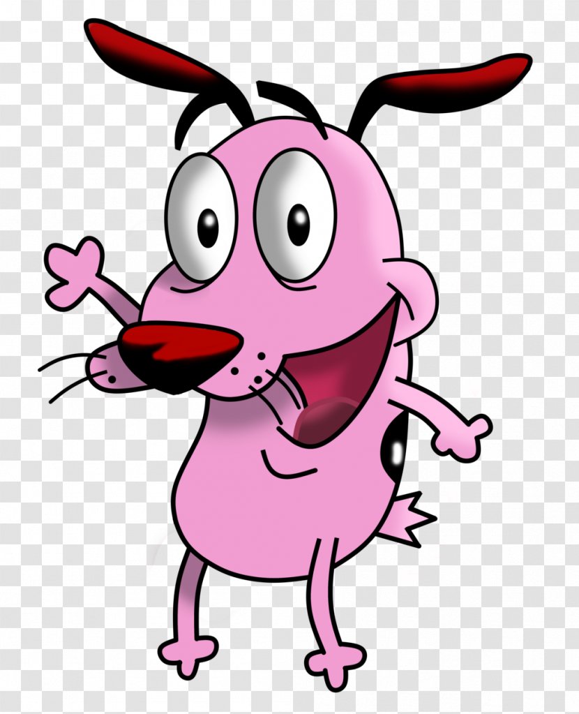Dog Eustace Bagge Drawing Muriel Courage - Artwork - The Cowardly Transparent PNG
