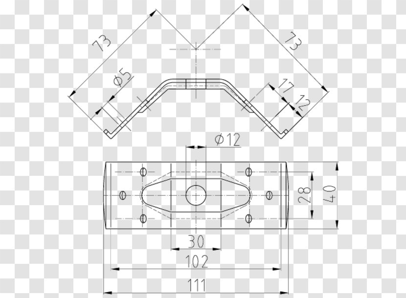 Technical Drawing Screed Table Widget Floor - Black And White - Winkelverbinder Transparent PNG