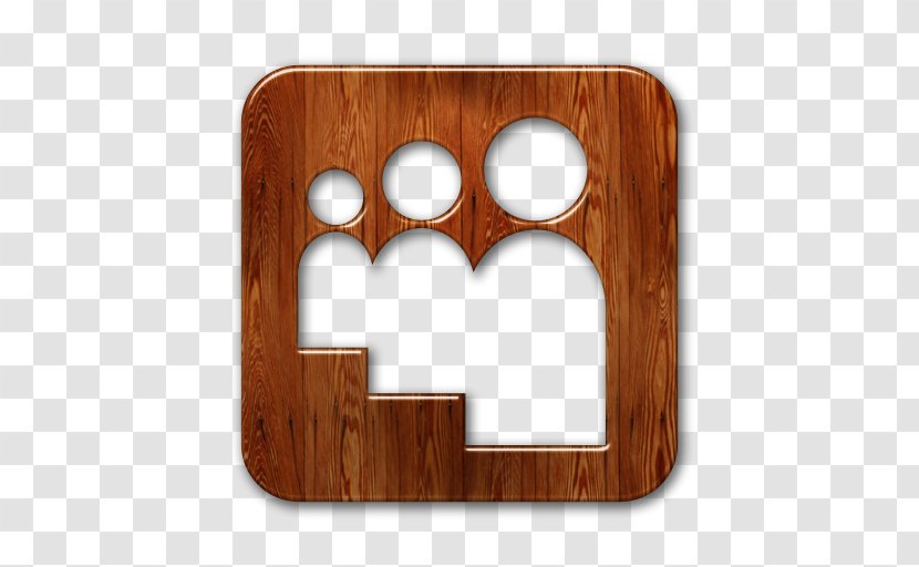 Social Media Blog - Rectangle - Wood Logo Transparent PNG