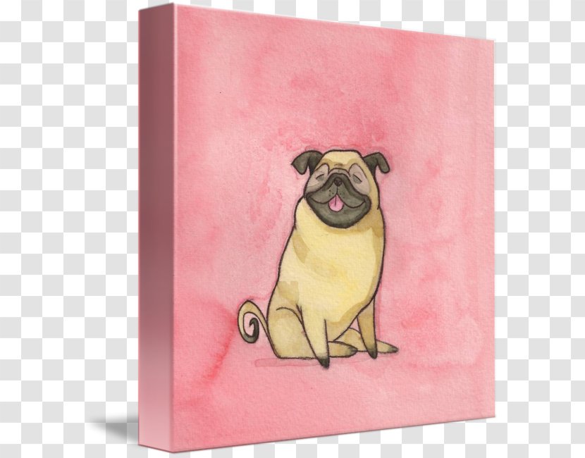 Pug Dog Breed Labrador Retriever Puppy Art - Work Of Transparent PNG