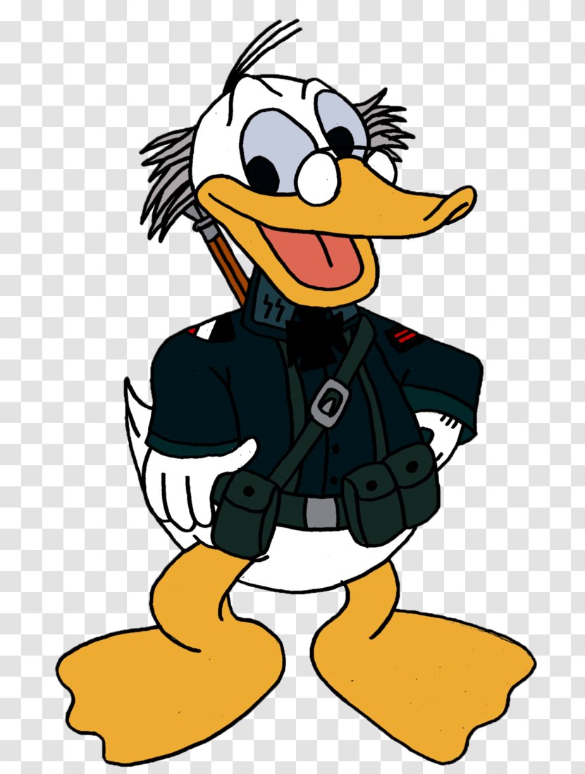 Ludwig Von Drake Donald Duck Scrooge McDuck Cartoon Character - Heart Transparent PNG