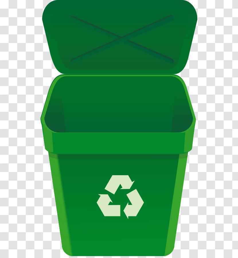 Recycling Bin Waste Container Clip Art - Box - Recycle Transparent PNG