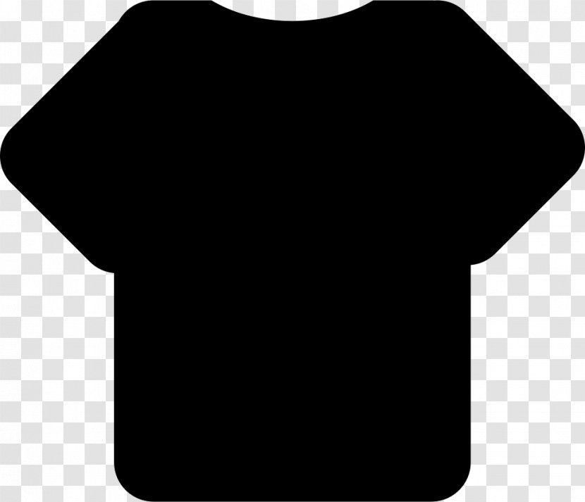 T-shirt Sleeve Shoulder - Black M Transparent PNG