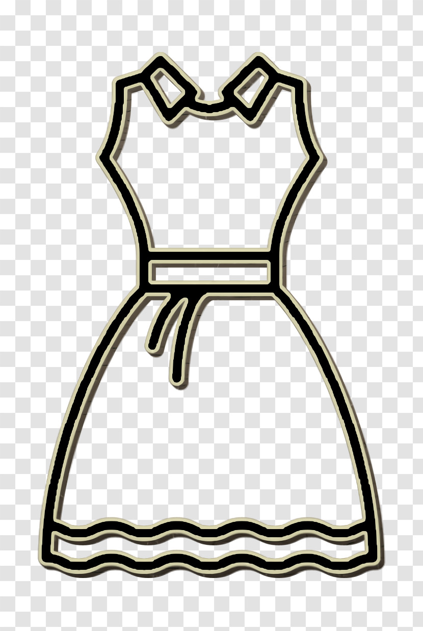 Dress Icon Handcraft Icon Fashion Icon Transparent PNG