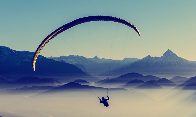 Bir, Himachal Pradesh Manali, Solang Valley Flight Paragliding - Windsports - Parachute Transparent PNG