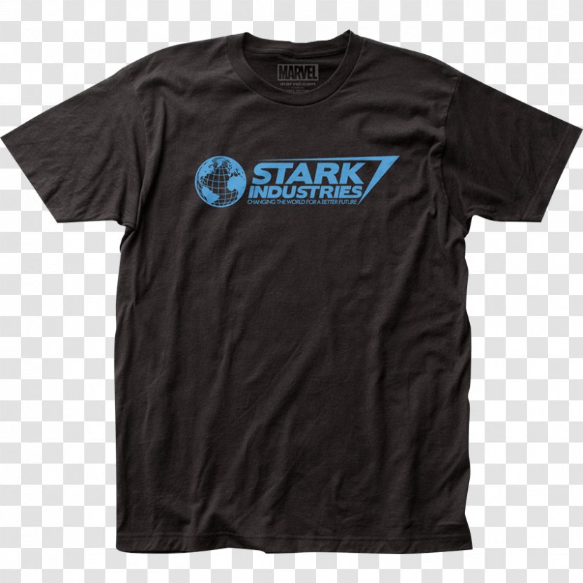 Iron Man T-shirt Stark Industries Clothing - Logo Transparent PNG