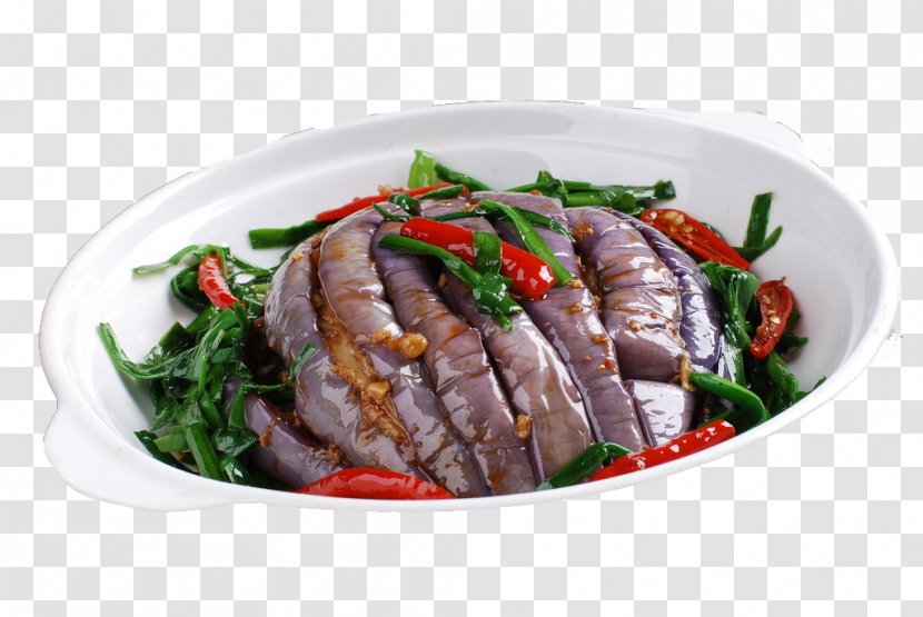 Chinese Cuisine Eggplant Beef Braising - Garnish - Soy Liu Xiang Transparent PNG