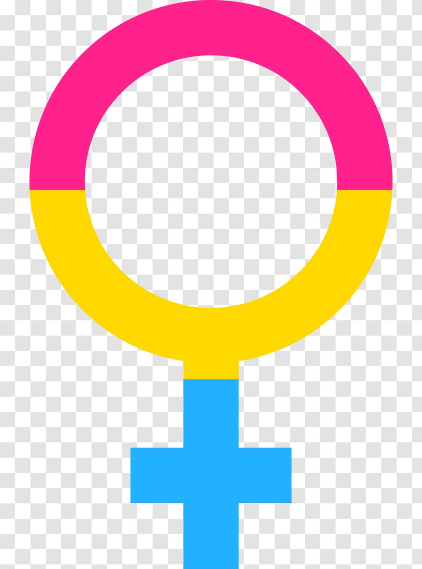 Gender Symbol Pansexuality LGBT Symbols Pansexual Pride Flag - Feminism Transparent PNG