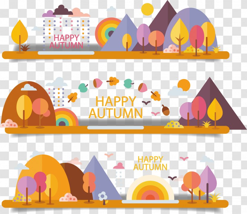 Mid-Autumn Festival Season Clip Art - Autumn - Golden Transparent PNG
