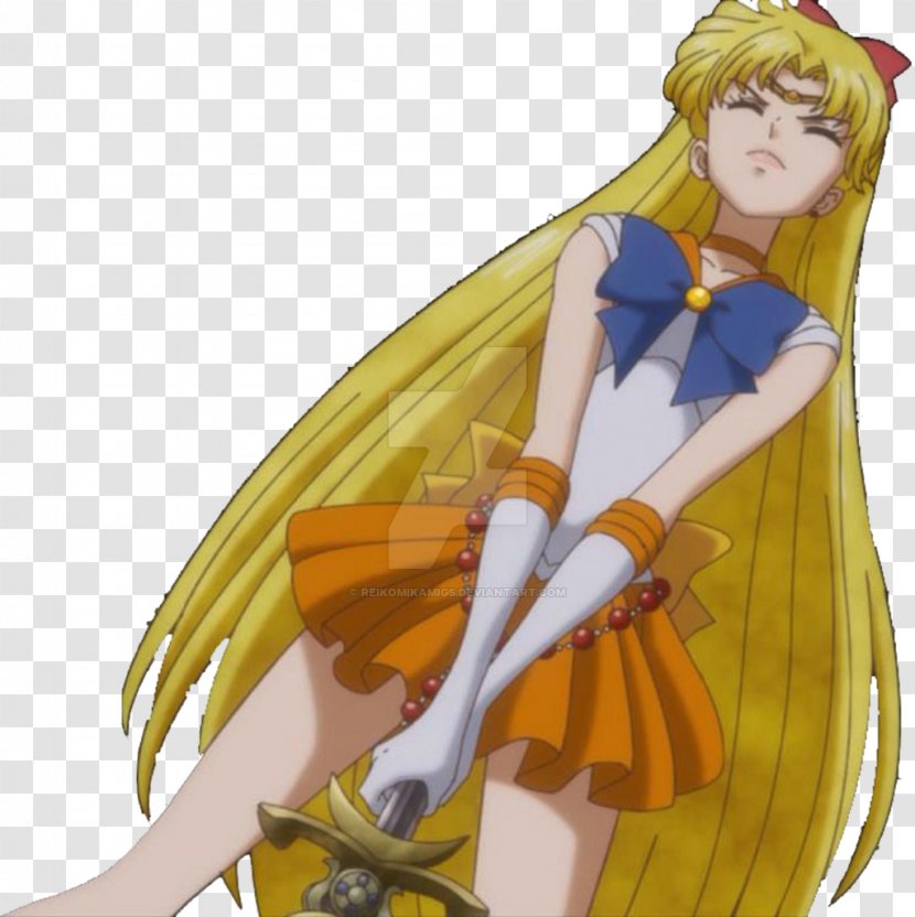 Sailor Venus Uranus Neptune Moon Mars - Cartoon Transparent PNG