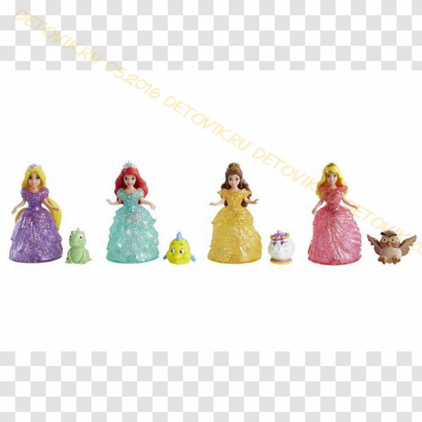 Rapunzel Ariel Belle Doll Tiana - Disney Princess Royal Shimmer Transparent PNG