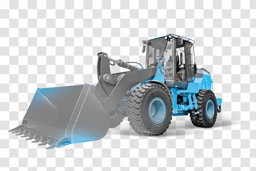 Tractor Car Heavy Machinery Truck Bulldozer - Dump - Home Electronics Transparent PNG
