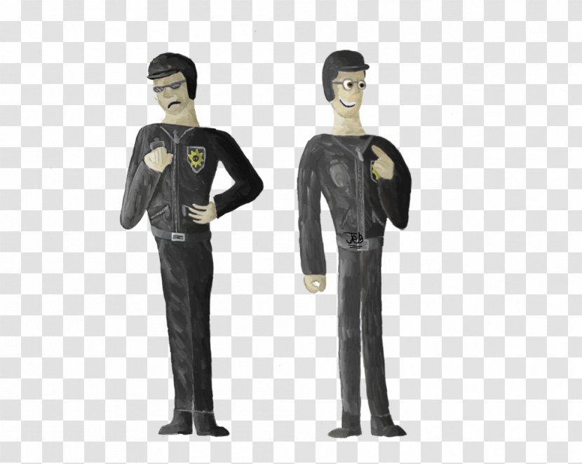 Figurine - Good Copbad Cop Transparent PNG