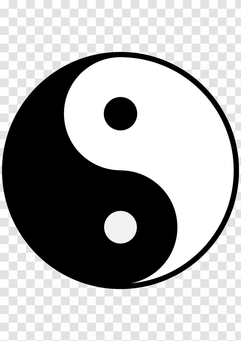 Symbol Yin And Yang - Royaltyfree Transparent PNG