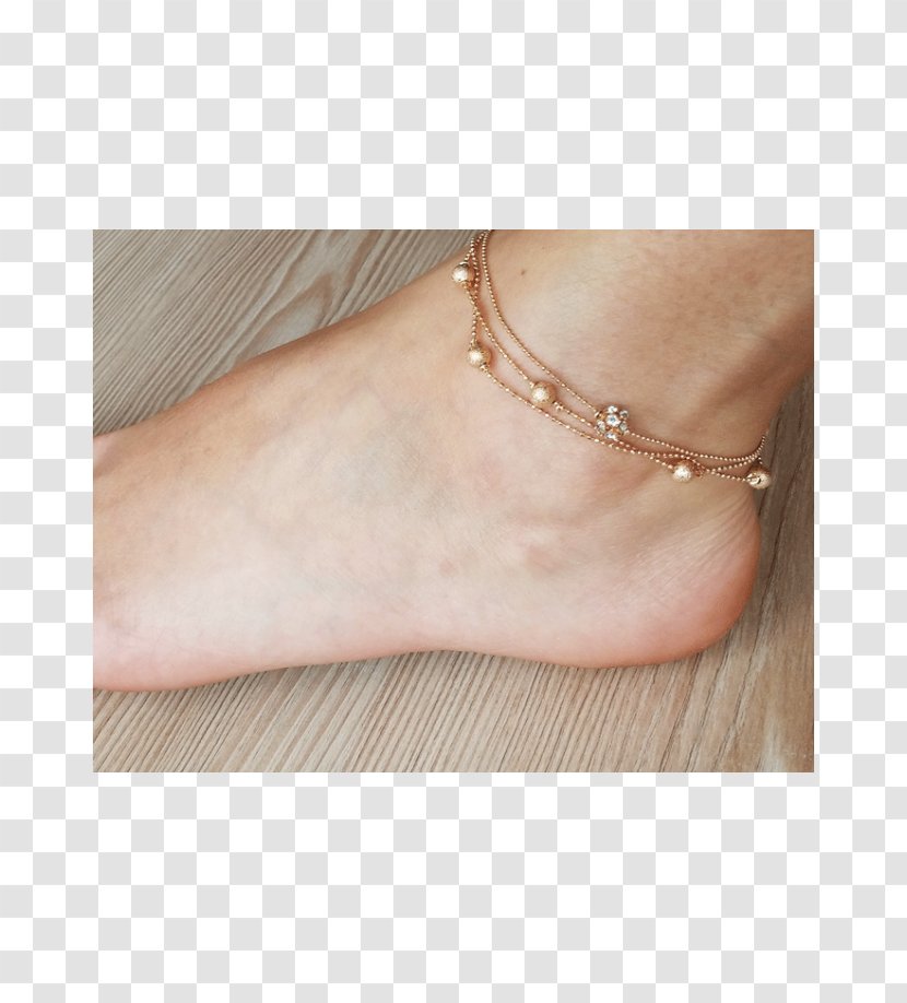 Anklet Bracelet Sari Necklace Foot - Sandal - Bohem Transparent PNG