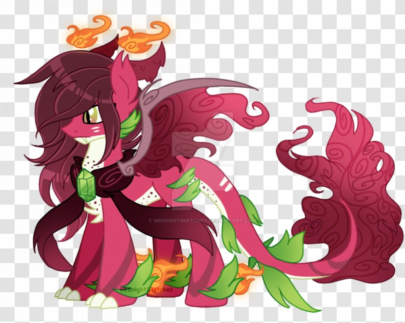 Pony Horse Pitaya Art Tails & Claws - Fictional Character - Dragon Fruit Transparent PNG