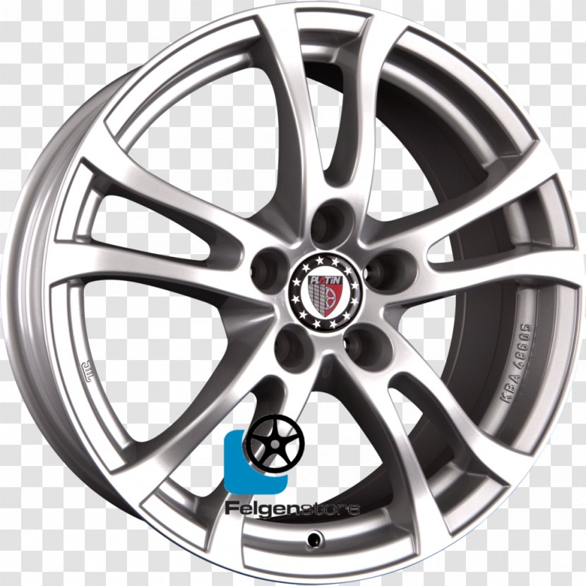 Alloy Wheel Autofelge Aluminium Platinum - Online Supermarket Transparent PNG