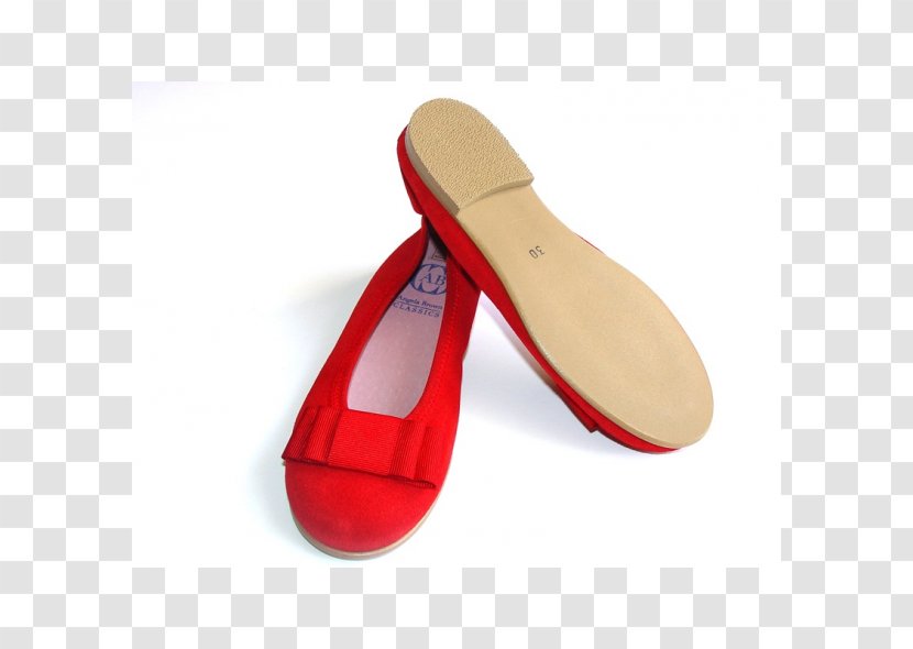 Flip-flops Slip-on Shoe - Footwear - Red Bottom Transparent PNG