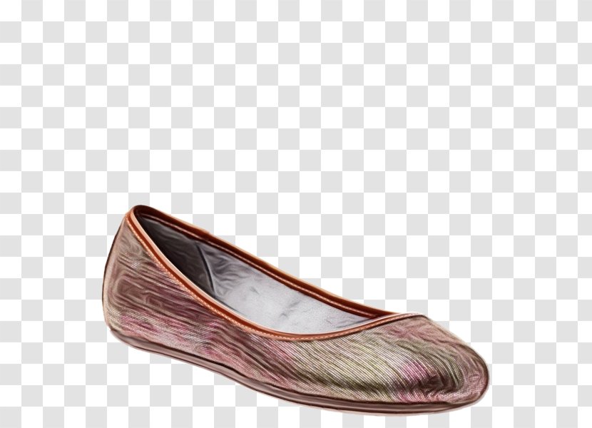 Ballet Flat Footwear - Walking - Beige Brown Transparent PNG