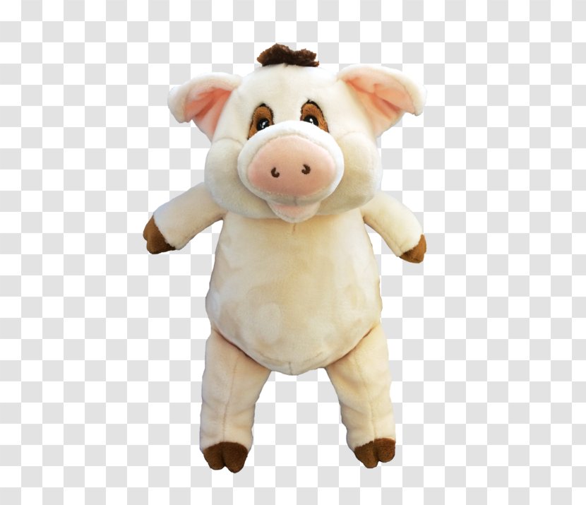Embroidery Stuffed Animals & Cuddly Toys Pig Infant Plush - Flower Transparent PNG