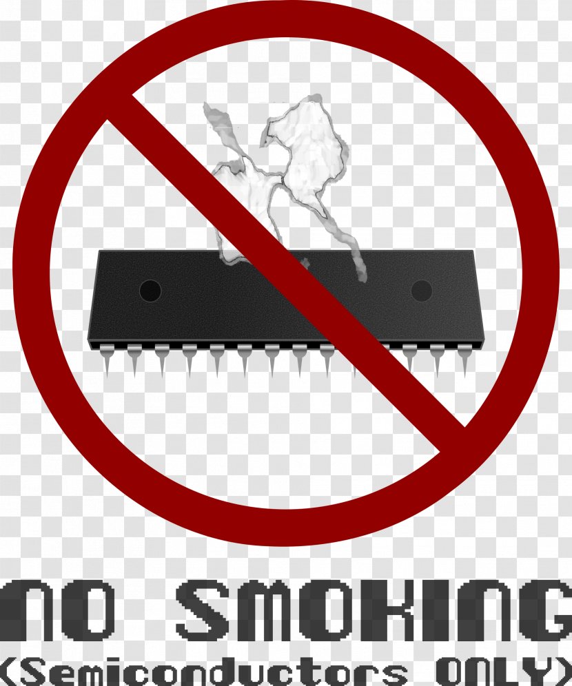 Smoking Ban Sign Cessation Tobacco - Silhouette - Cpu Transparent PNG