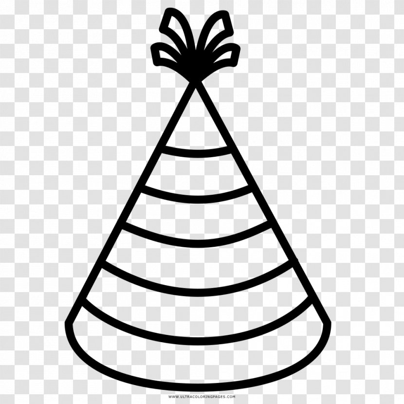 Drawing Party Hat - Christmas Decoration Transparent PNG
