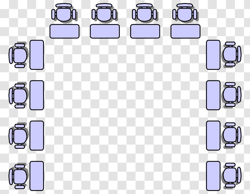 Classroom Page Layout Seat Clip Art - Seating Plan - Pictures Of Classrooms Transparent PNG