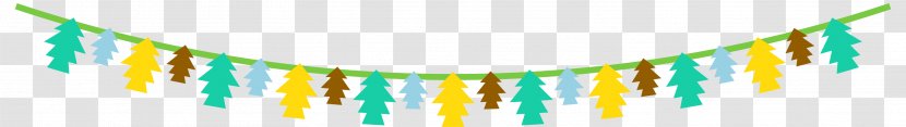 Garland Cartoon - Little Flag Ornaments Transparent PNG