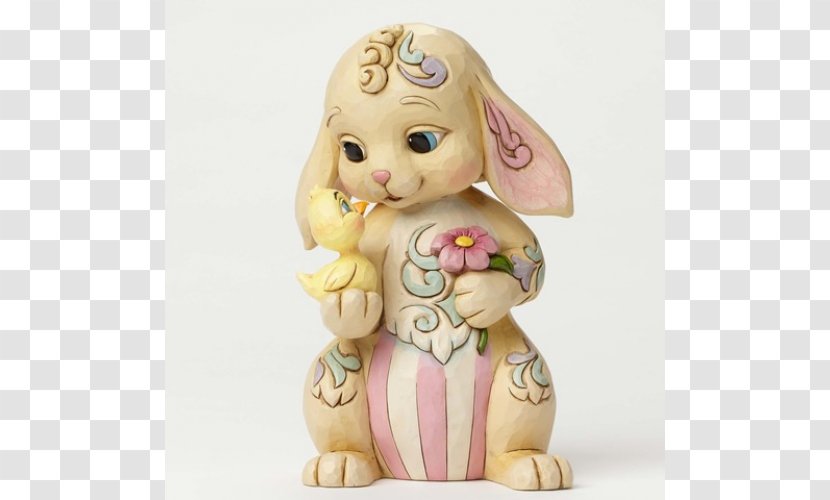 Easter Bunny Rabbit Figurine Egg - Animal - Festive Poster Material Transparent PNG