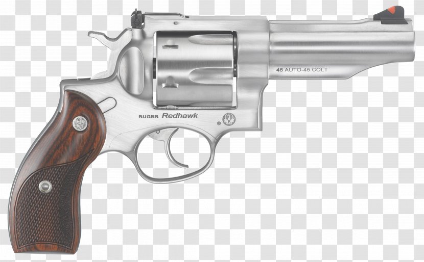 Ruger Redhawk .45 Colt ACP Sturm, & Co. Revolver - Gun - Colts Transparent PNG