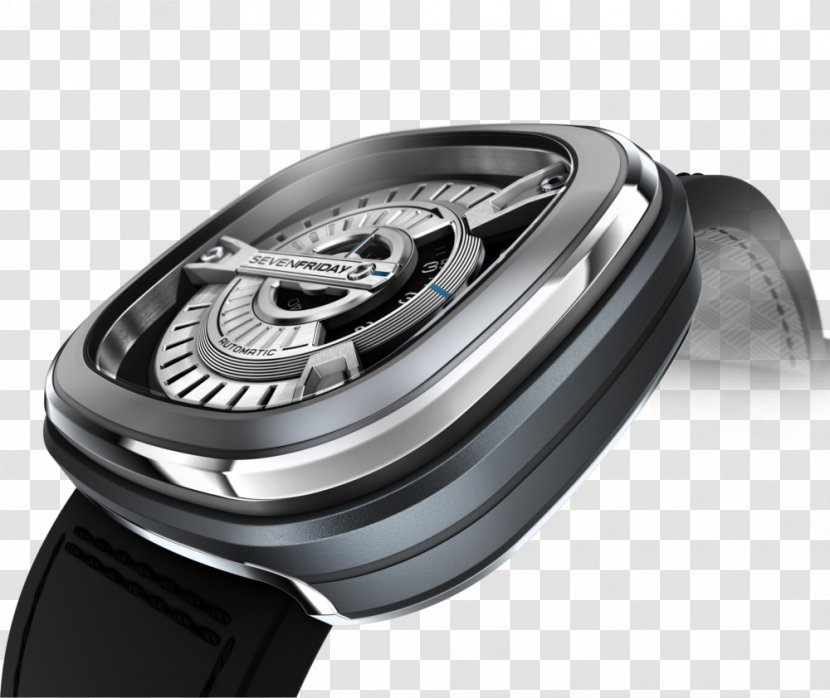 Automatic Watch SevenFriday Clock Mechanical Transparent PNG